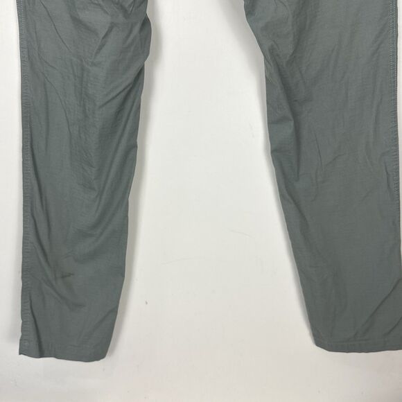 Vuori Ripstop Pants Mens Sz Large Long  Climber Outdoors Hiking V412-L Green - Picture 8 of 10